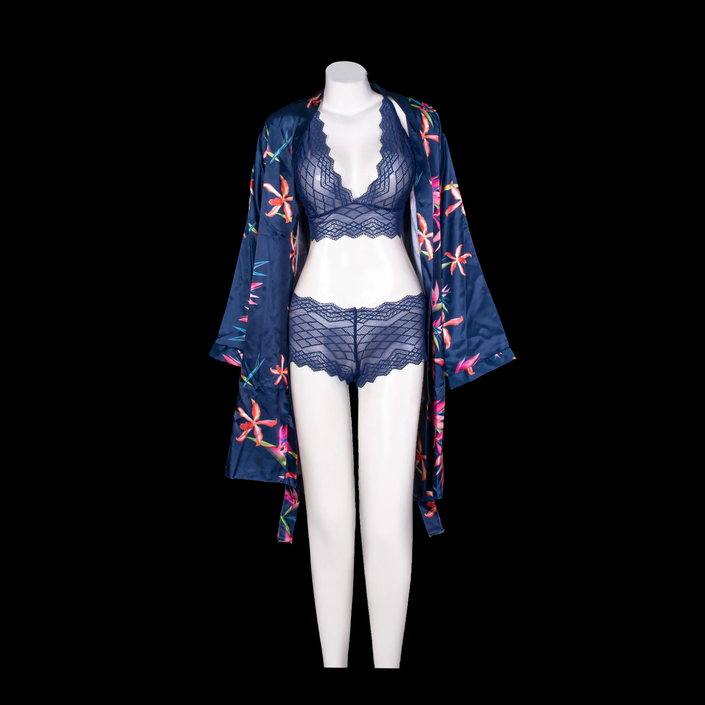 Moongirl 3 Pcs Short Night Dress