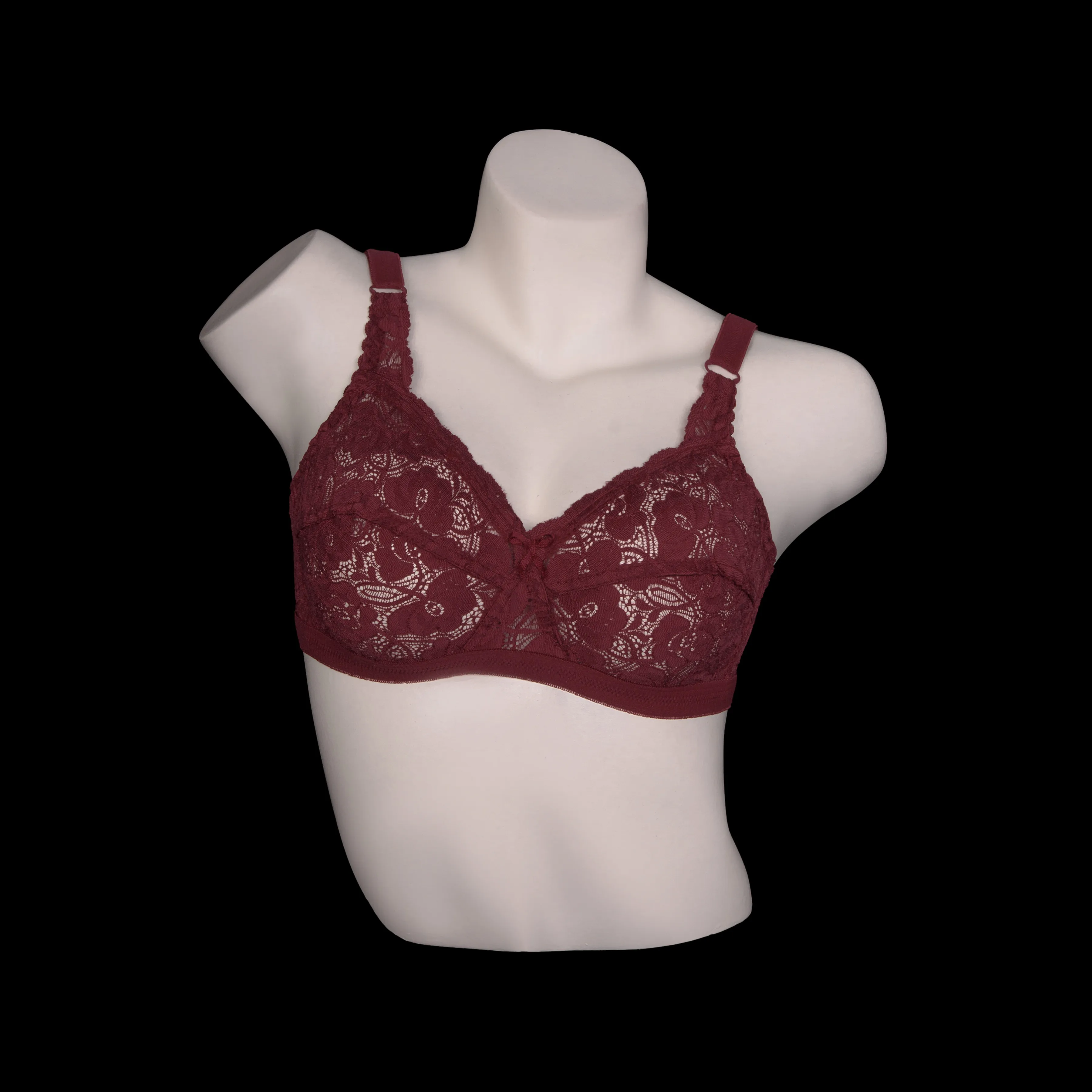 Transparent Net Over Bra