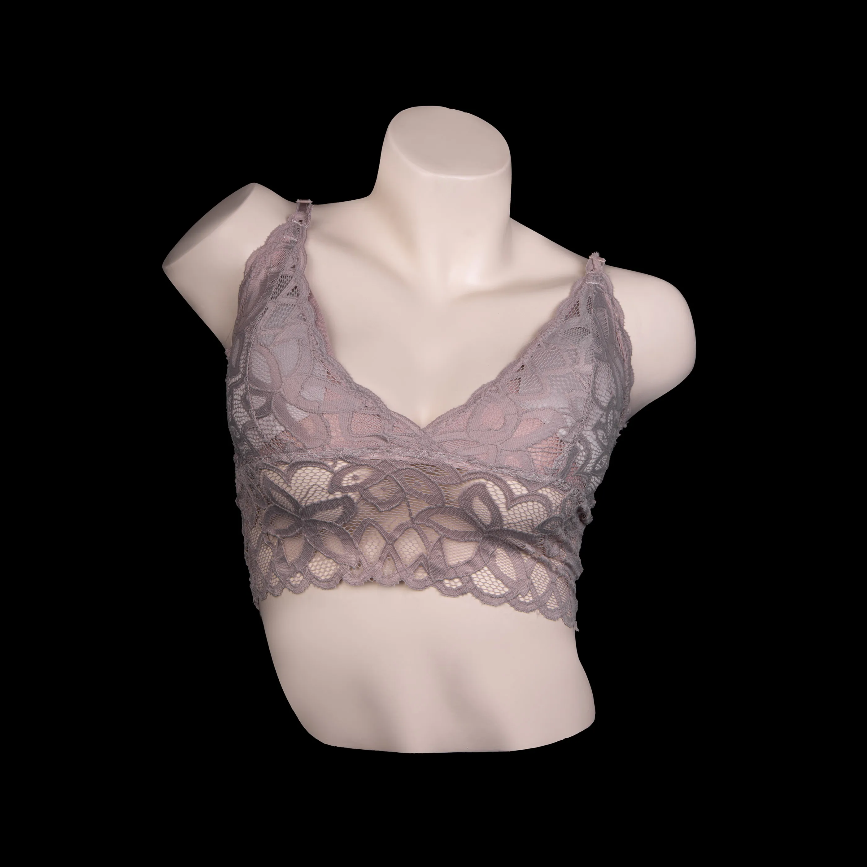 Lounge Lace Bralette Crop Top Bra