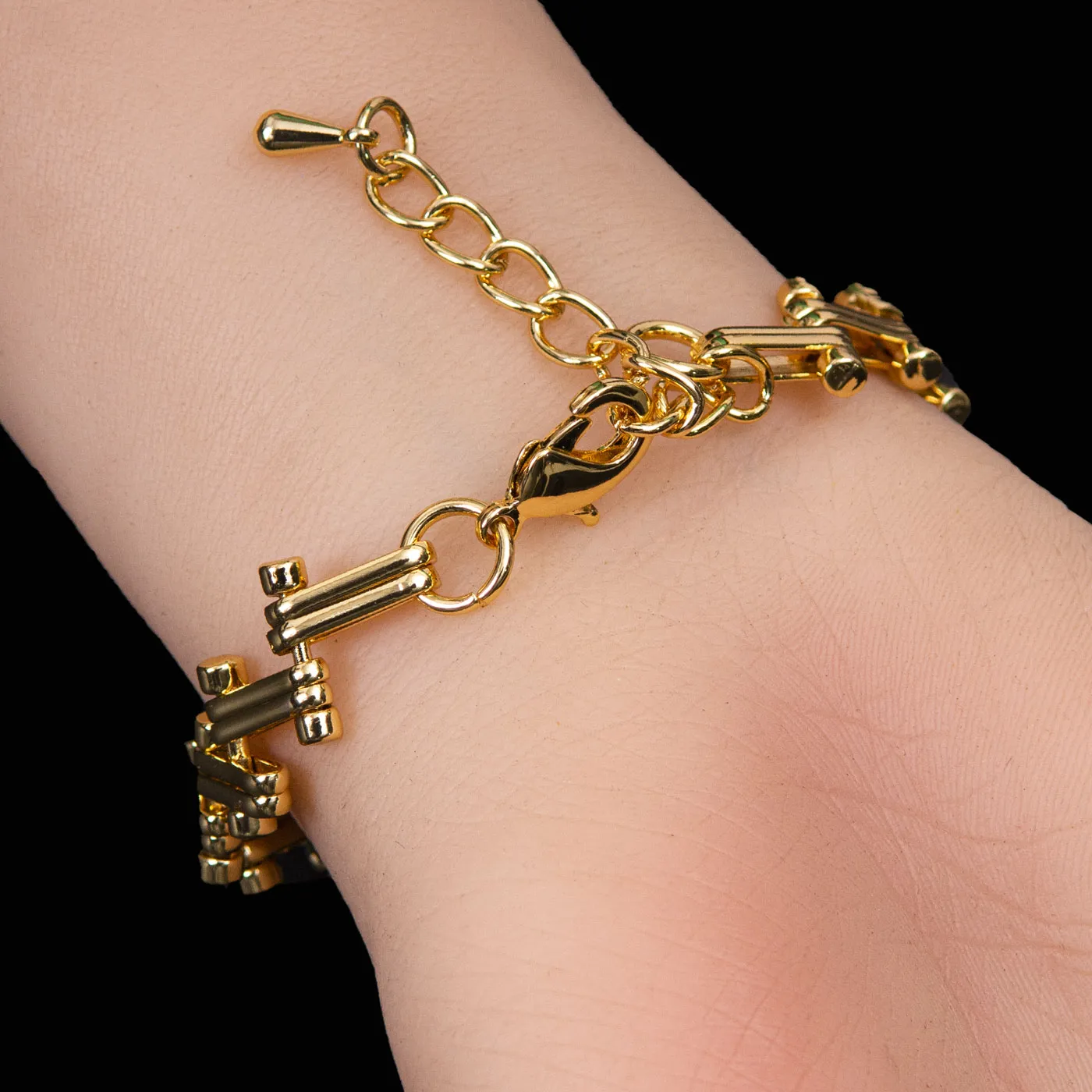 Zigzag Link Chain Bracelet