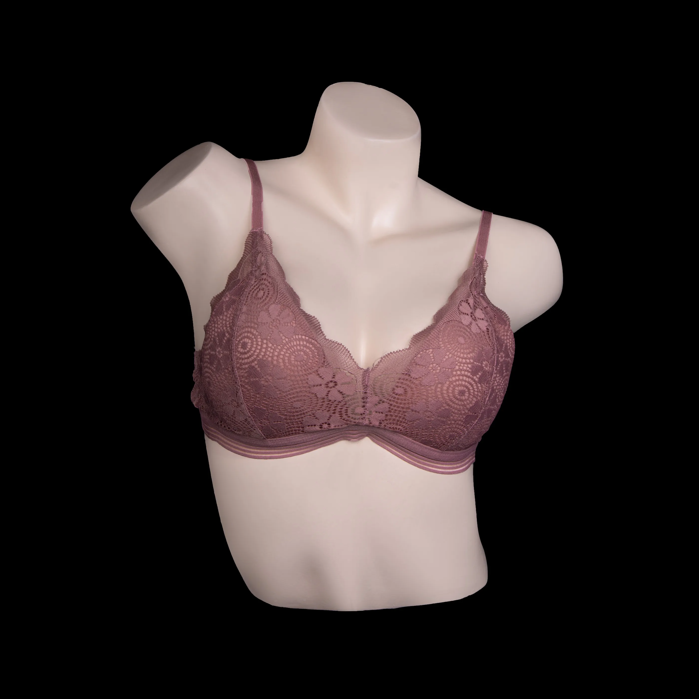 Full Cup Push Up Lace Padded Bra