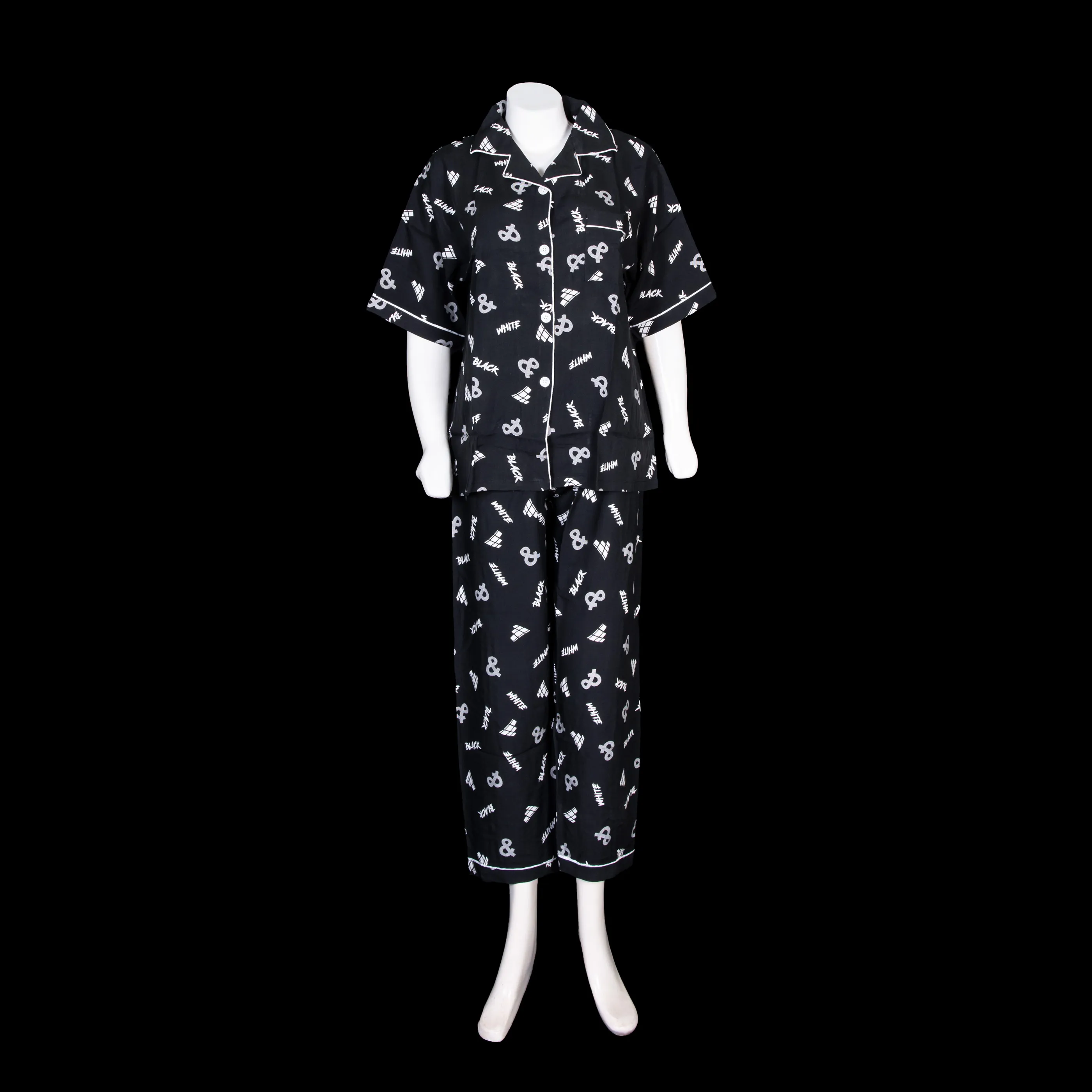 Casual Pajama Set Night Suit