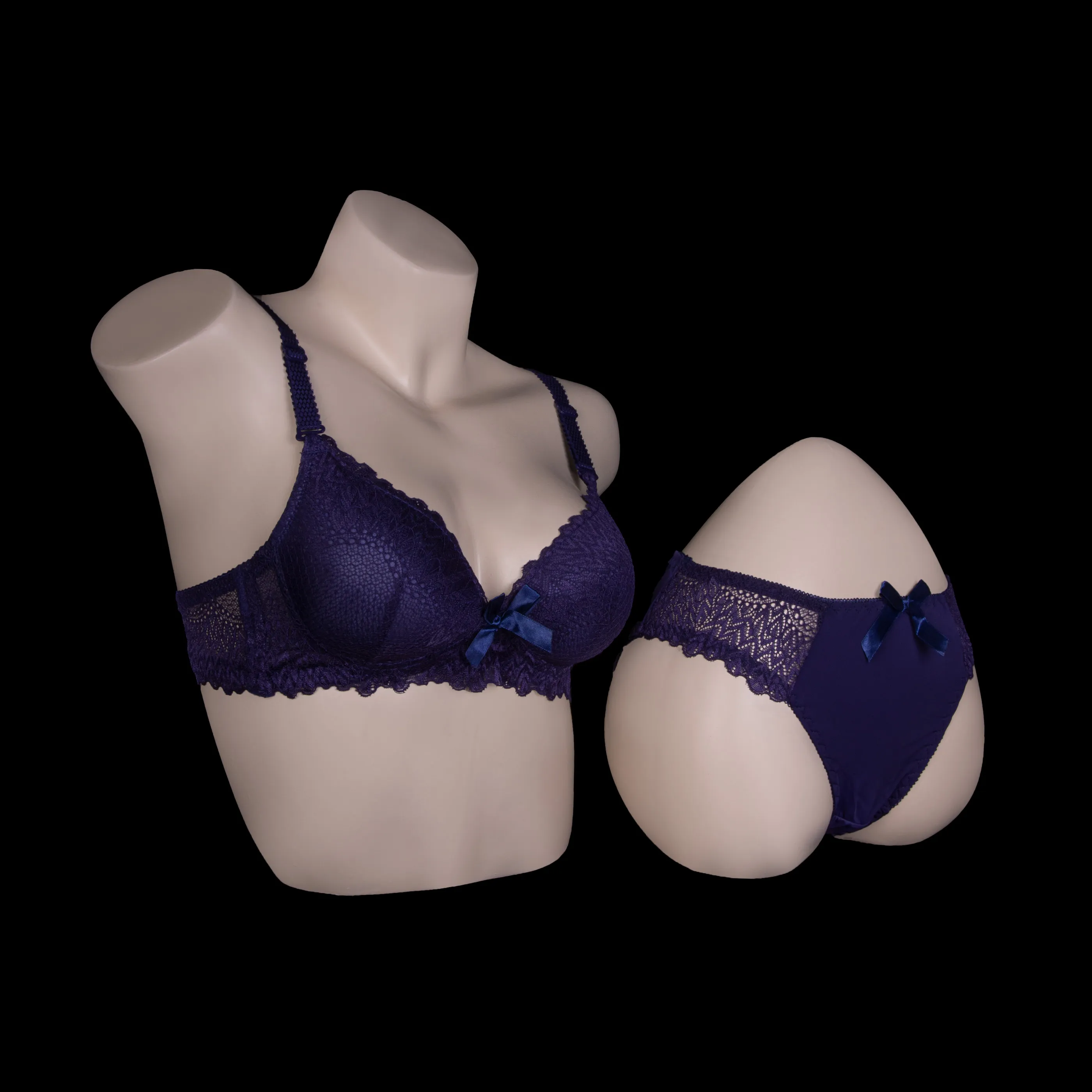 Full coverage padded bra set for girls