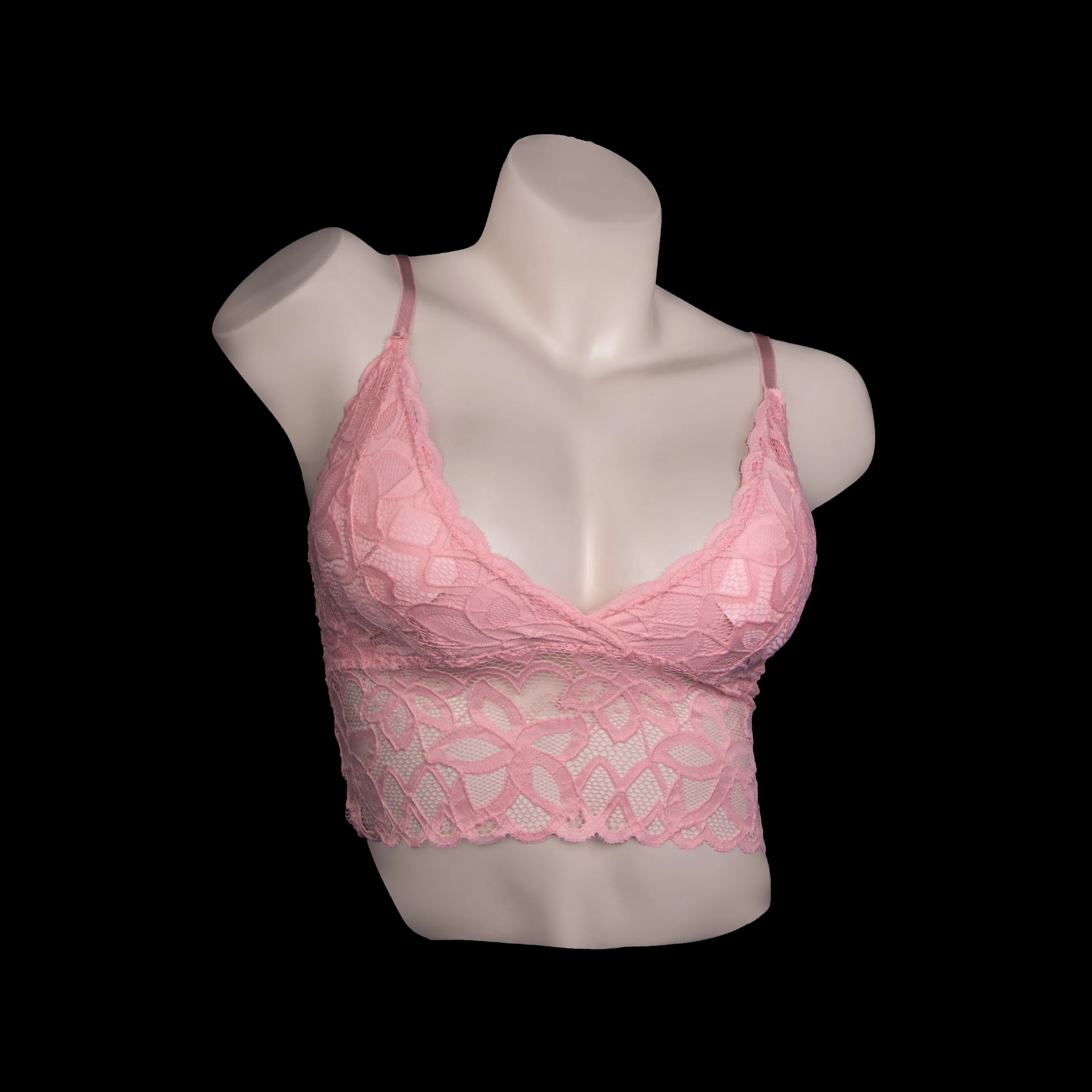 Lounge Lace Bralette Crop Top Bra