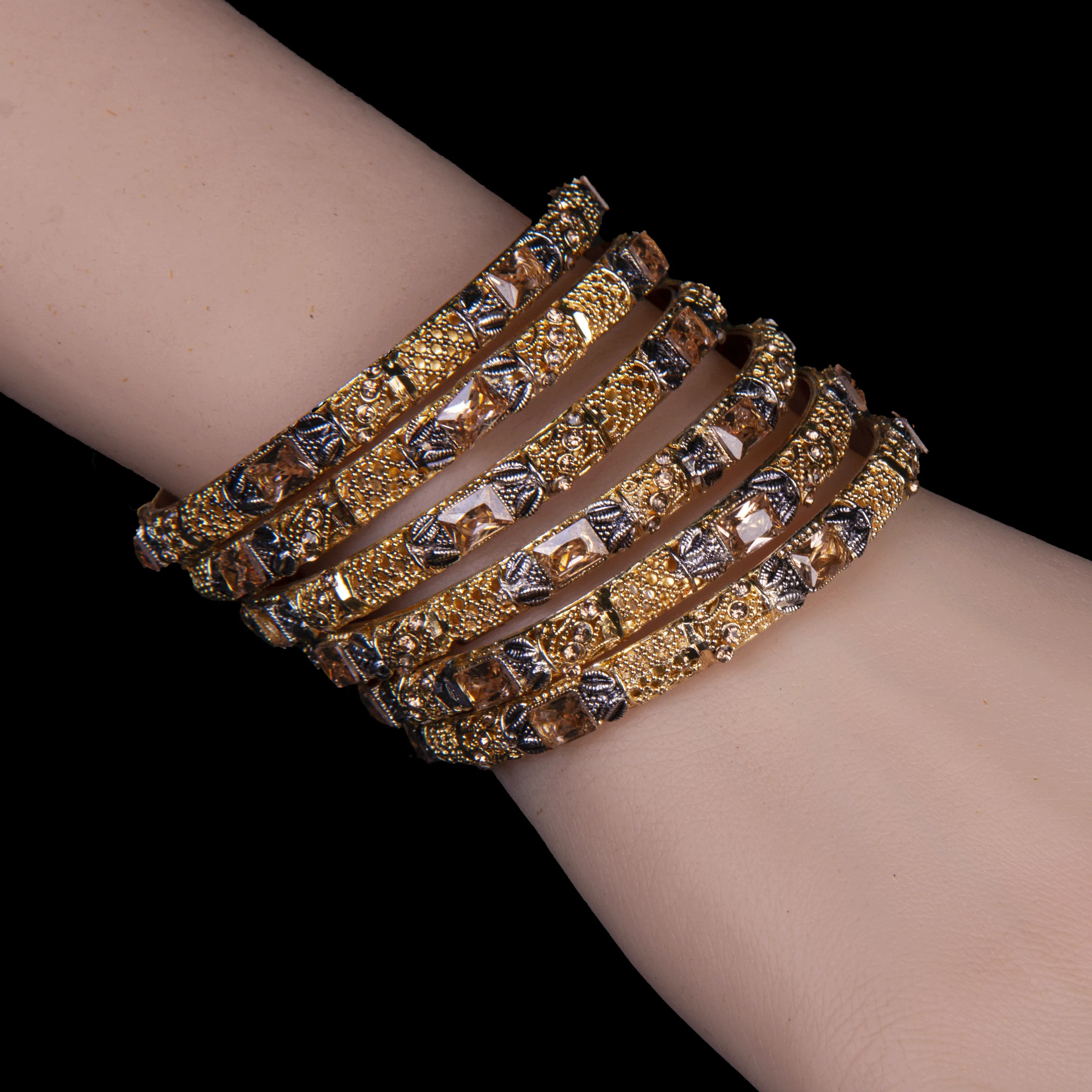 Silver Wedding Bridal Bangles Set