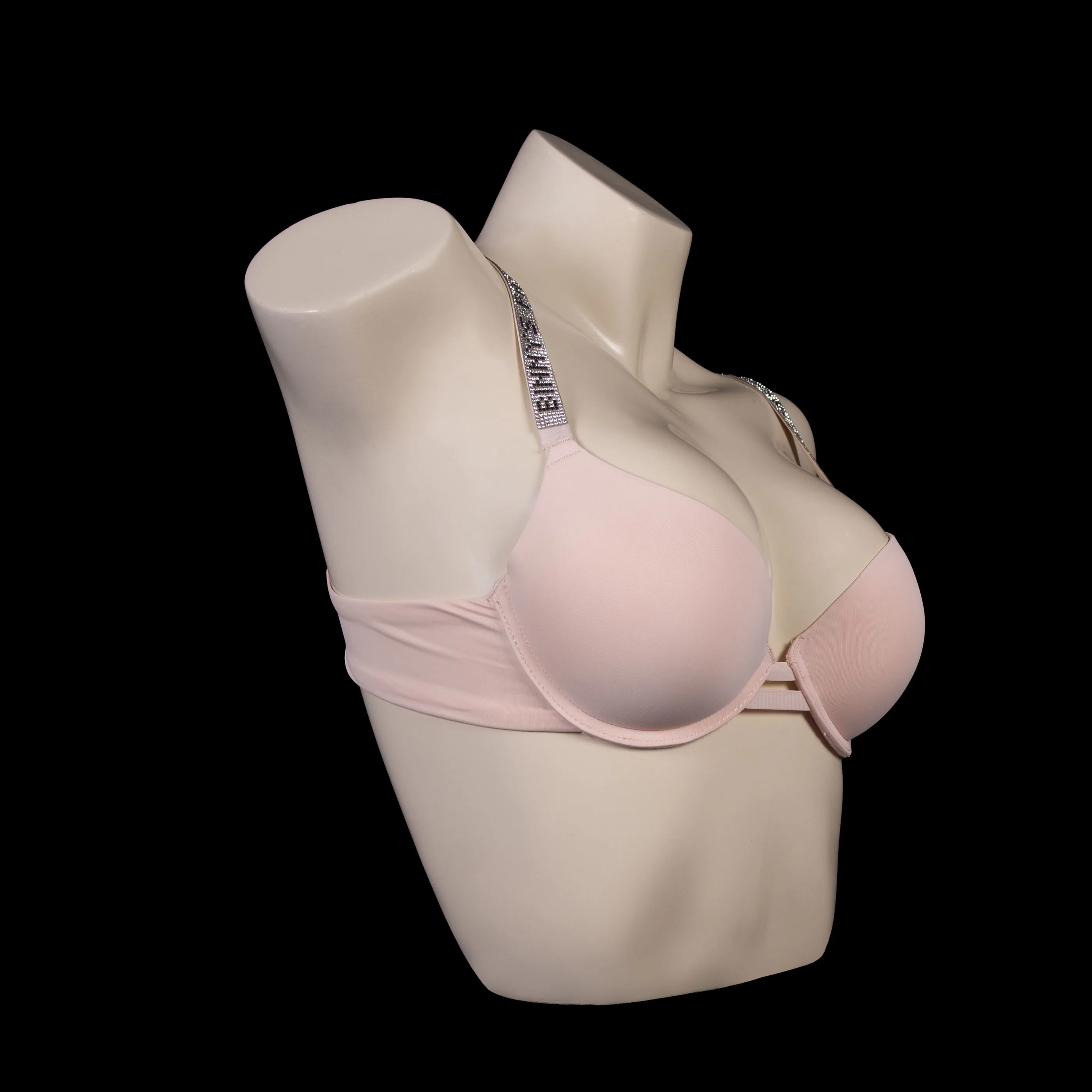 Wired Push Up Glam Strap Bra