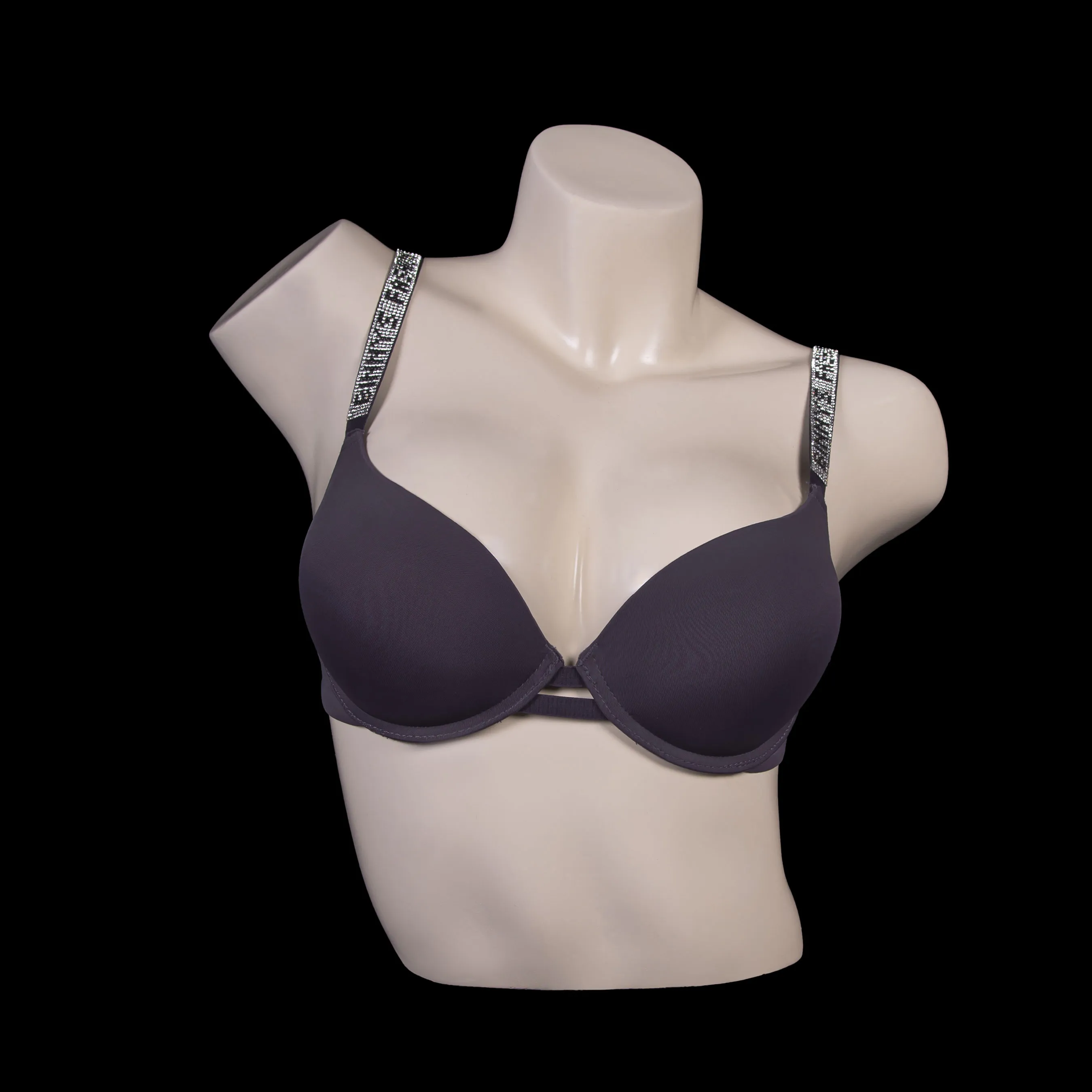 Wired Push Up Glam Strap Bra
