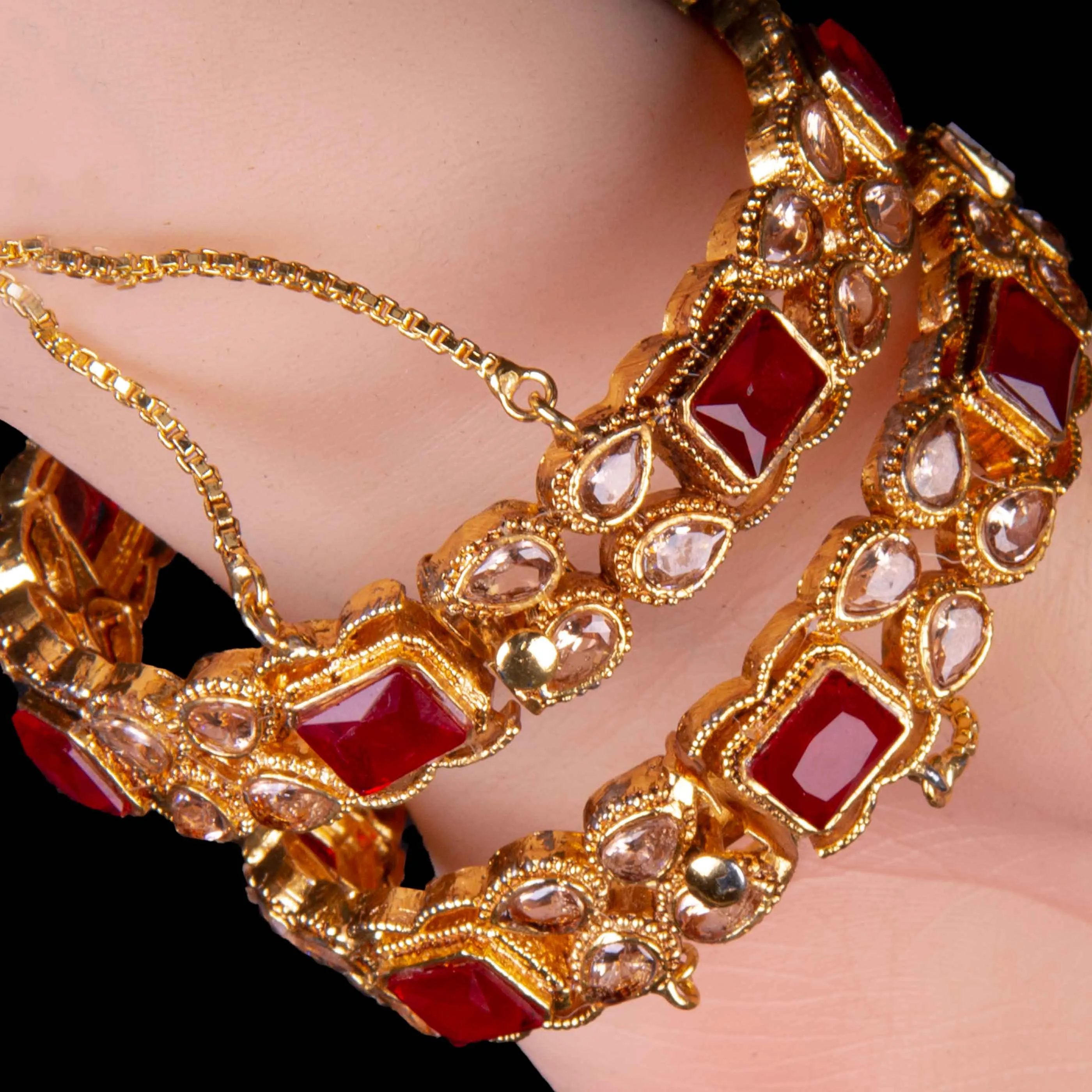 Openable Bangles Kangan Pair Set