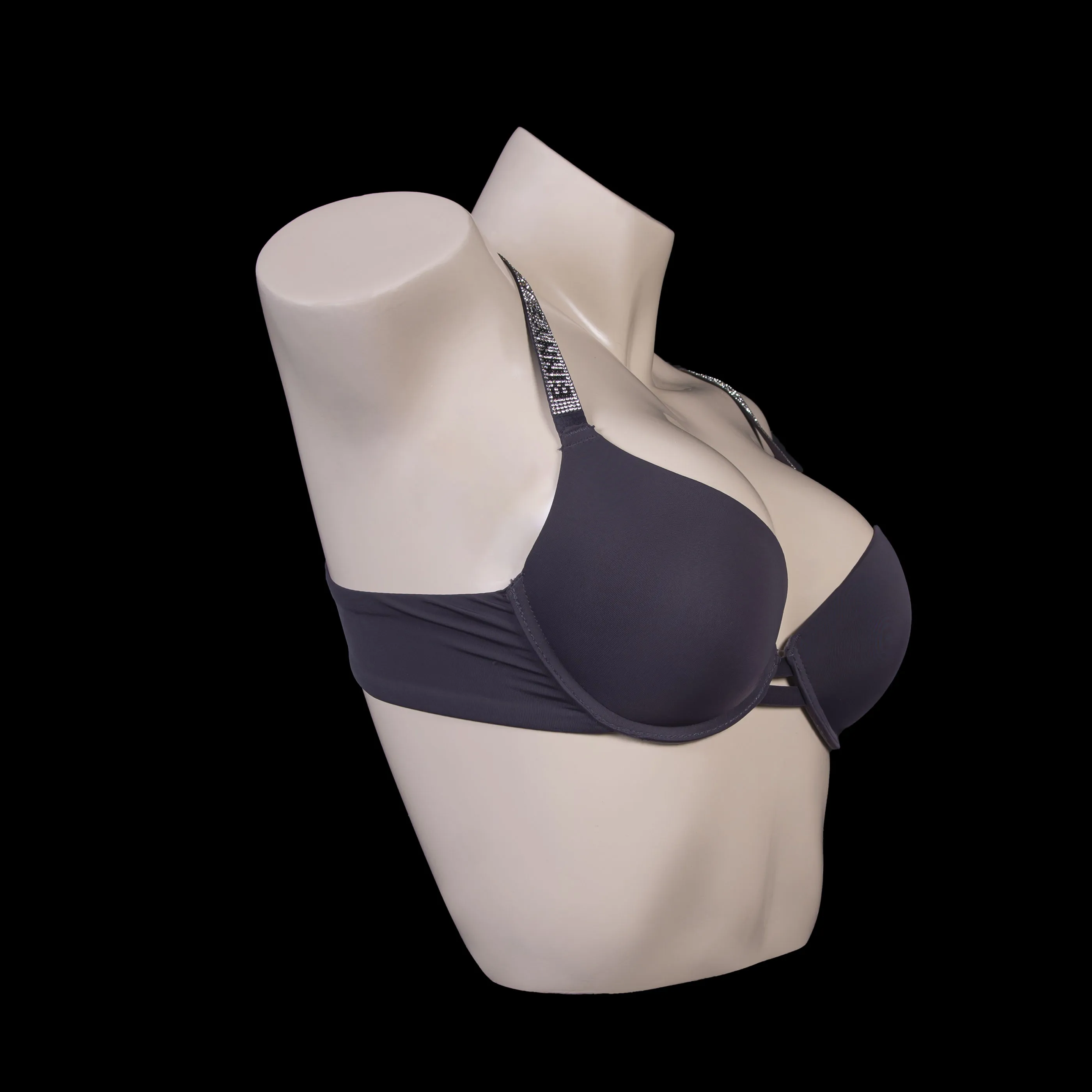 Wired Push Up Glam Strap Bra