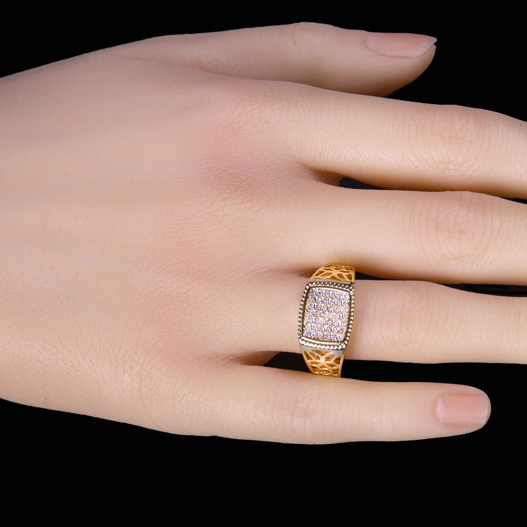 Rectangular Cluster Ring