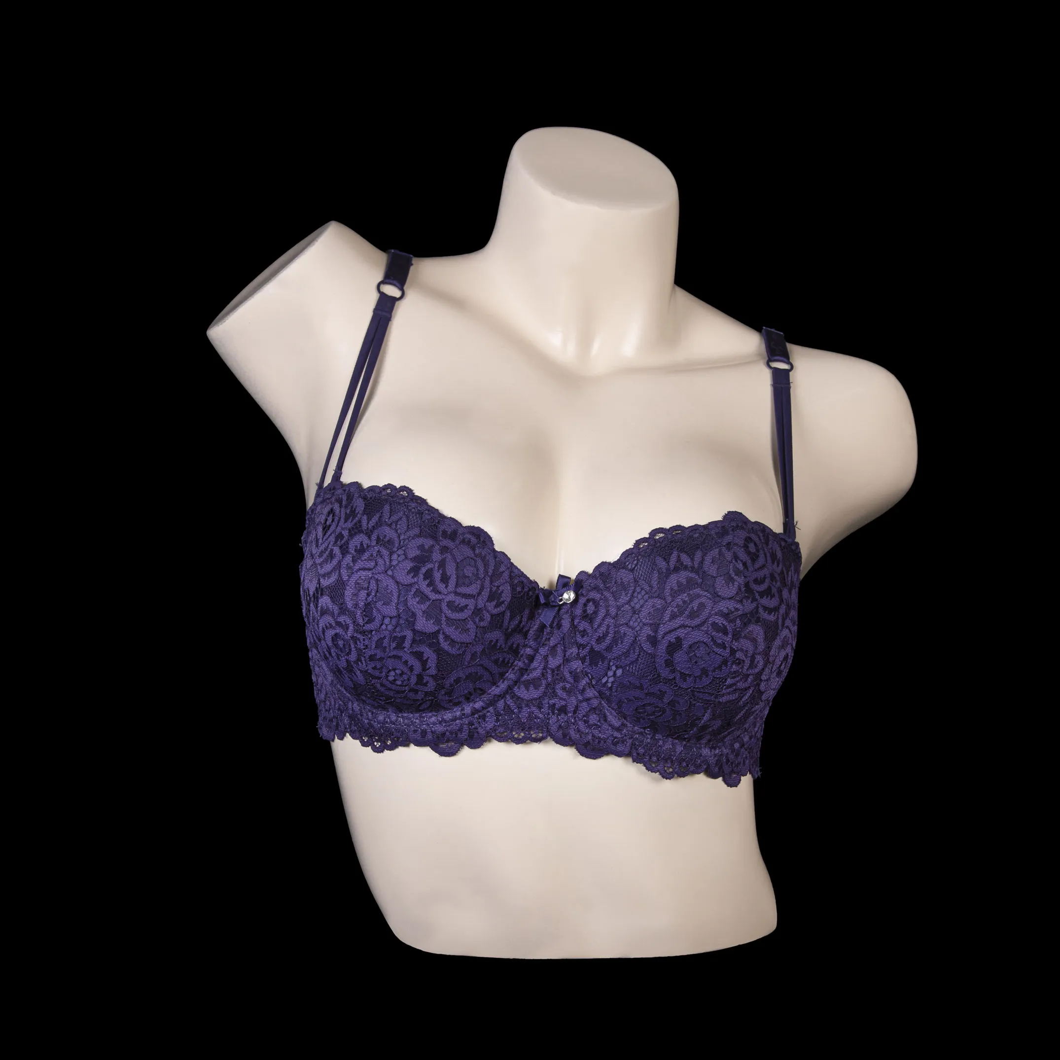 Underwired Push Up Lace Bra