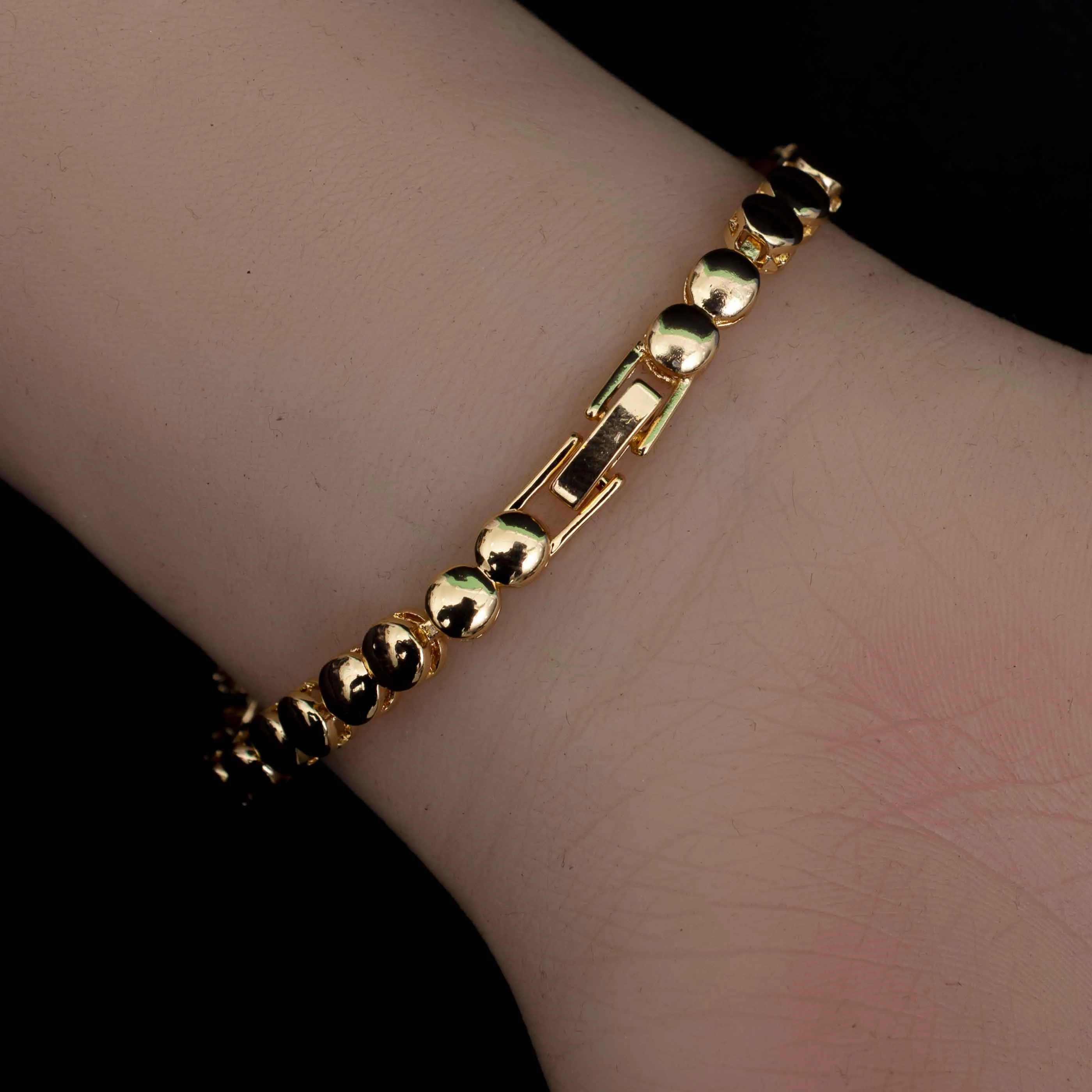 Black Sapphire Tennis Bracelet