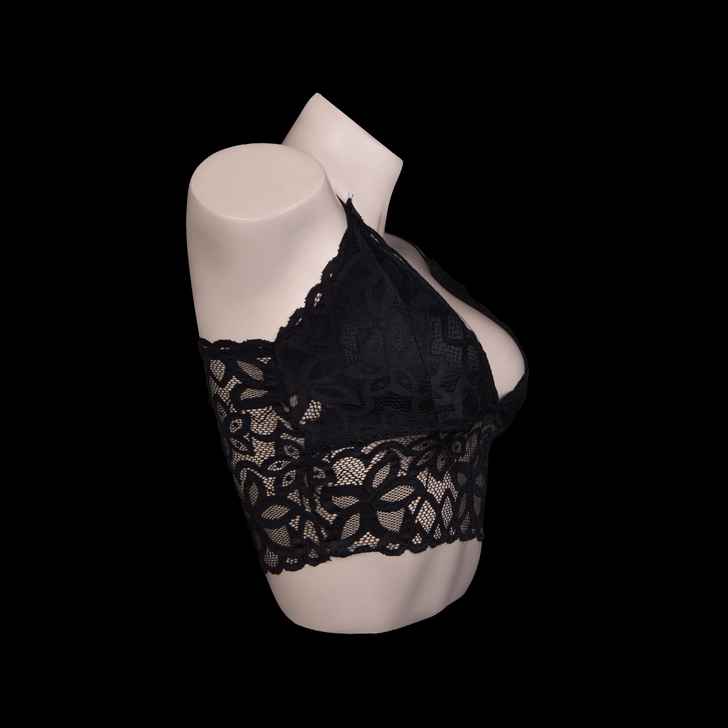 Lounge Lace Bralette Crop Top Bra