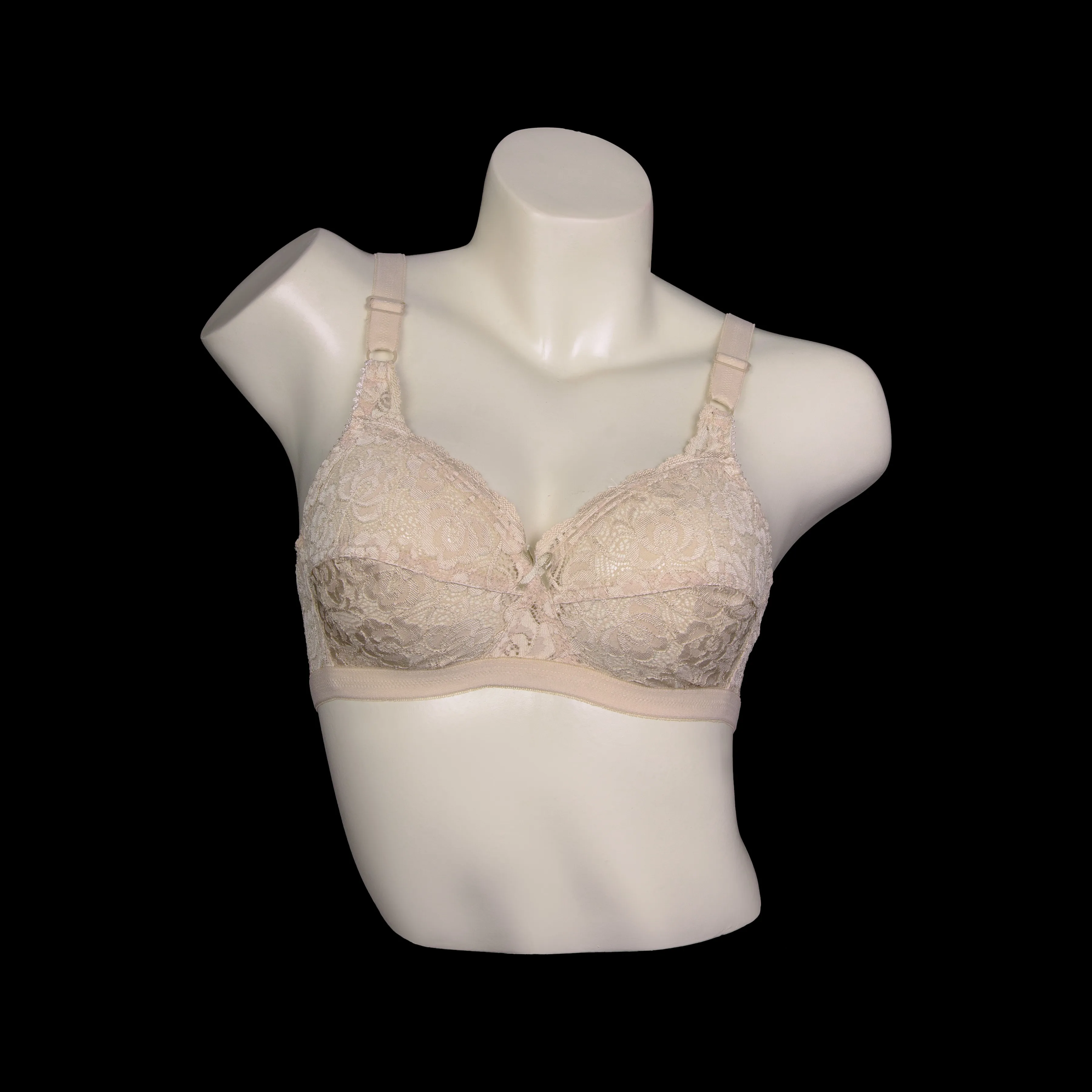 Transparent Net Over Bra