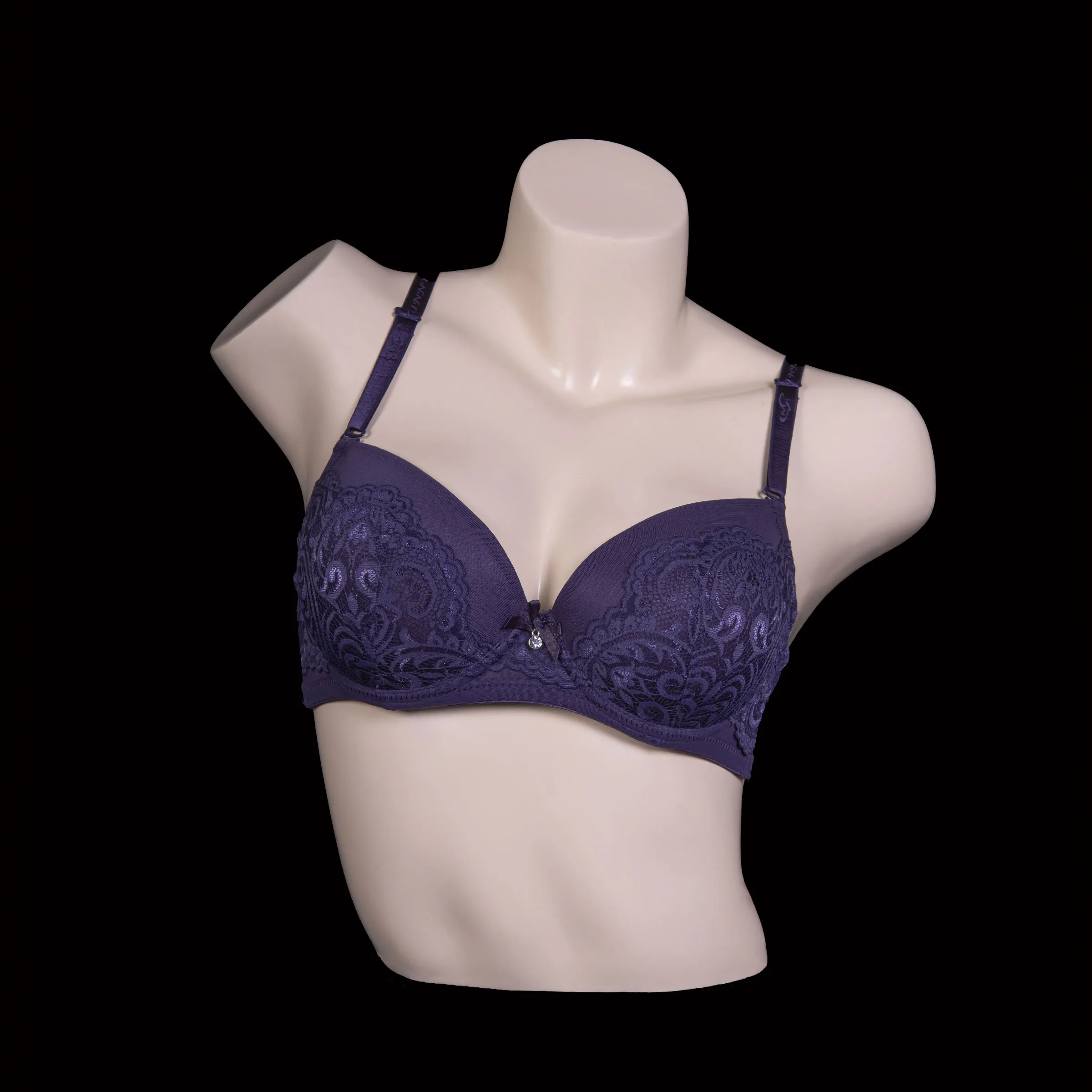 Padded Wired Lace Bra