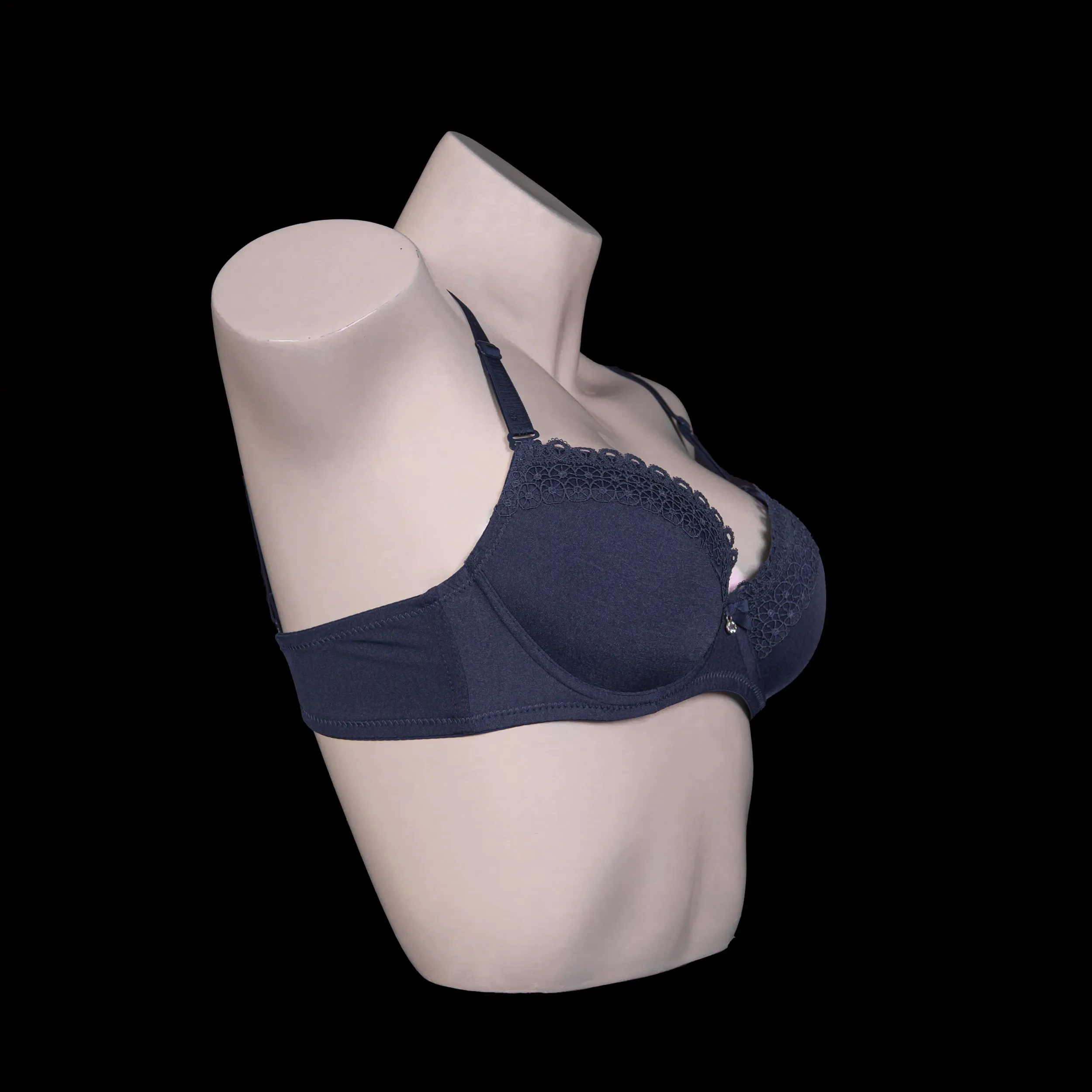 Padded Wired Floral Lace Cups Bra