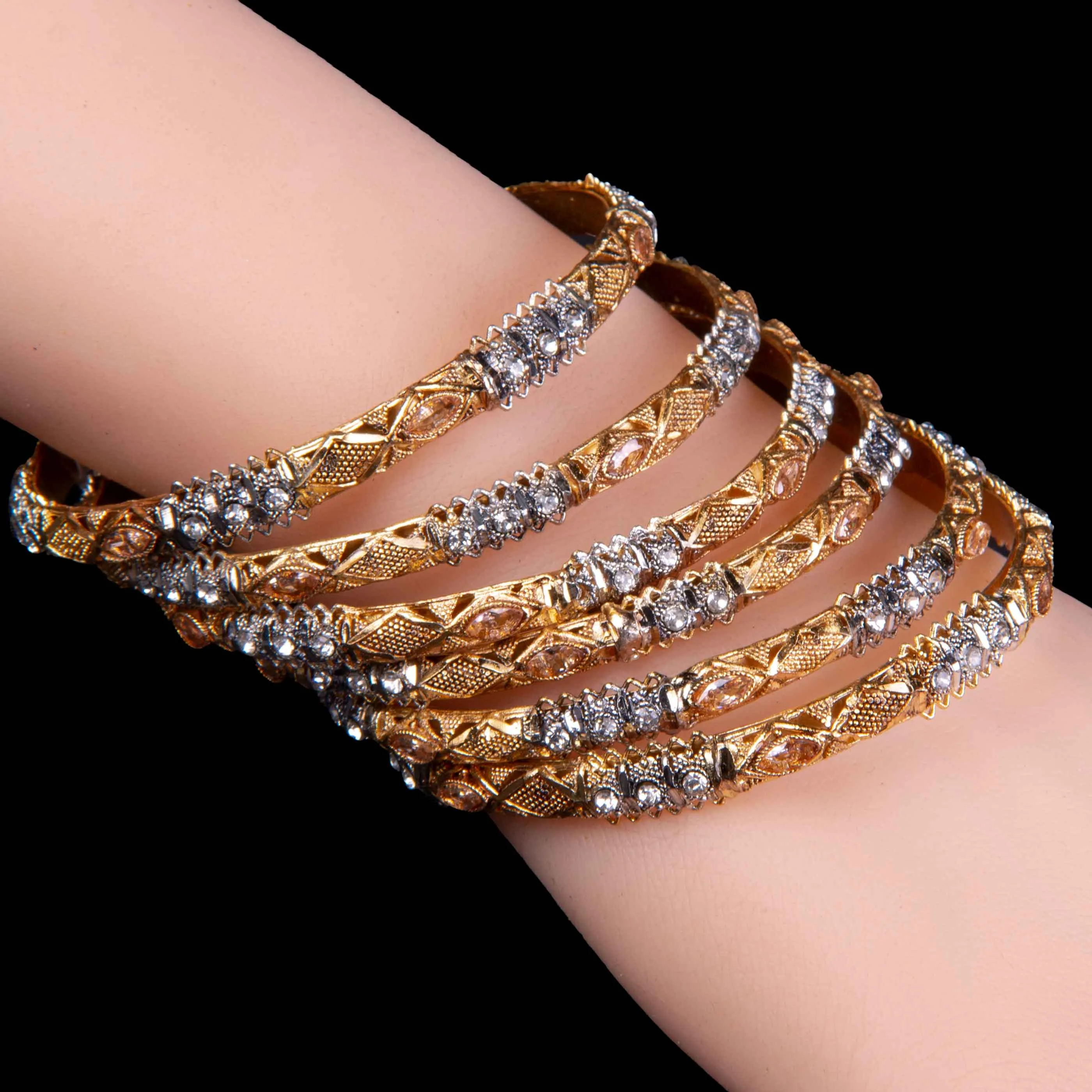 Bridal Copper Bangles Set