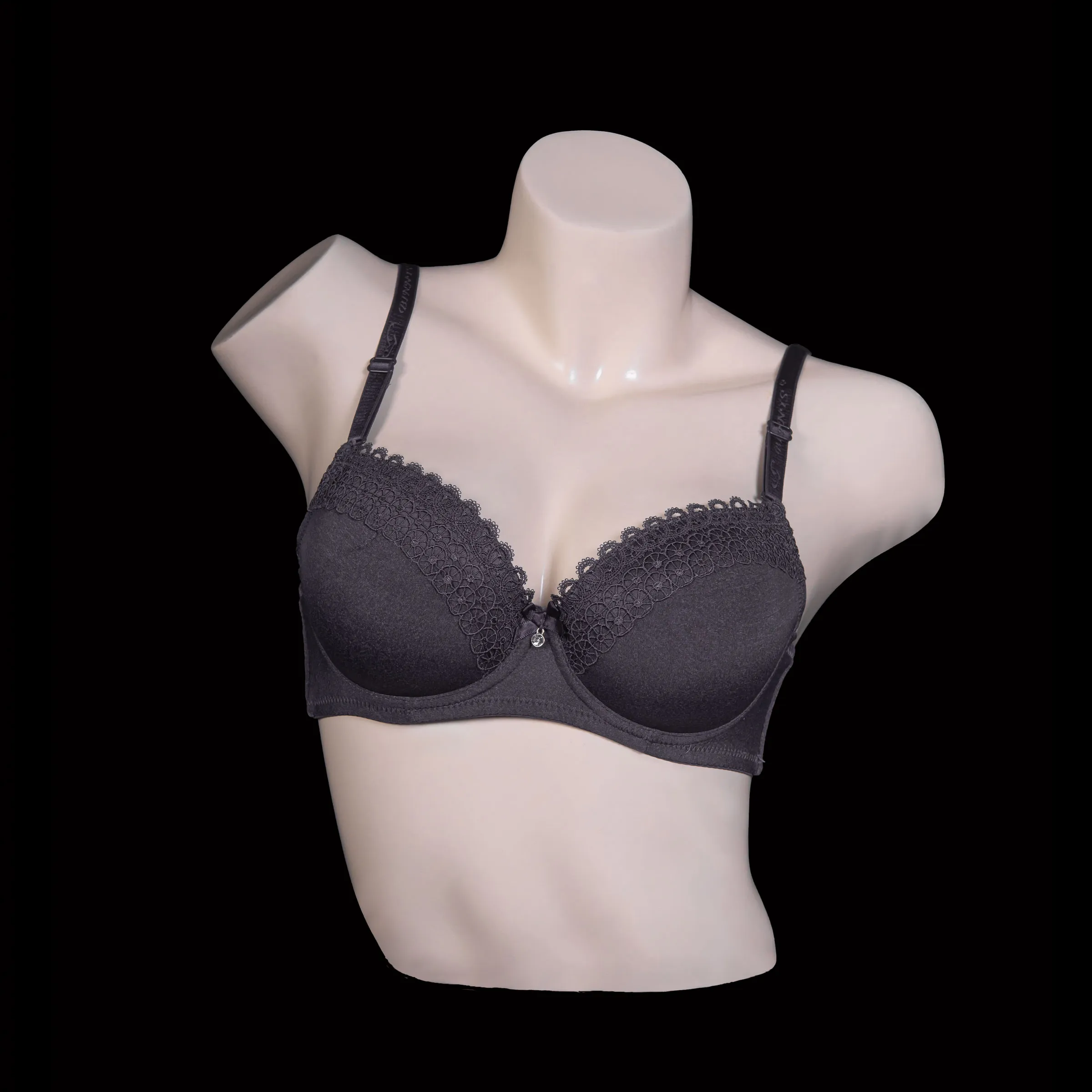 Padded Wired Floral Lace Cups Bra