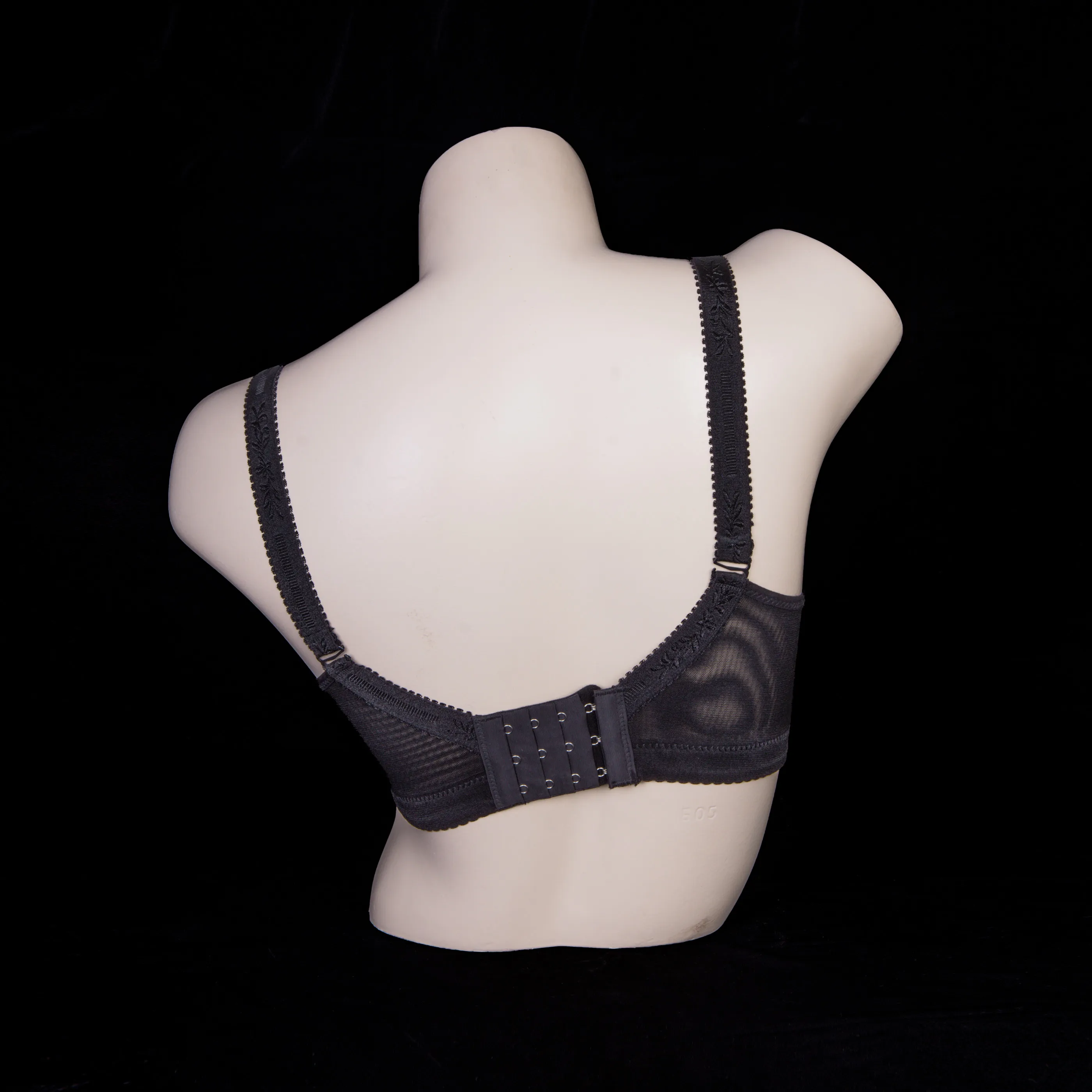 Full Cup Padded Net Bra 8